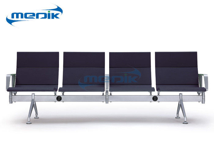 4 Seater-de Stoelen van het het Ziekenhuismeubilair walsen Staalkader voor Kliniek koud