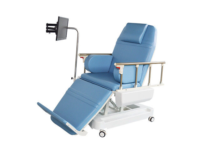 Automatische Dialysestoelen, de Elektrische Stoel van de Bloedtekening met Vlakke Bedpositie