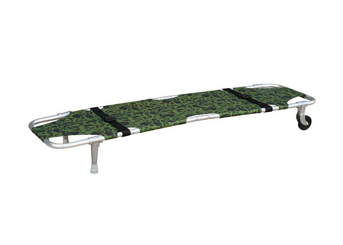 Dubbele Vouwende Militaire Opvouwbare Brancard met Carry Bag